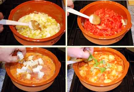 Receta de sopa de tomate y albahaca, elaboración-Pepekitchen.com